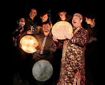 WOMAD ARTIST 2013; AMIN ALAEV OF THE ALAEV FAMILY INTERVIEWED (Tajikistan)
