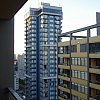 Vancouver from the 21st floor of the plush Pacific Palisades Hotel on Robson.