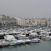 The pastel shades of beautiful Trani on the east coast of Italy about opposite Naples. Much recommended in Elsewhere unlike . . . (See following window)