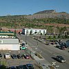 The view of the railhead might not be much but this was the magnificent Strater Hotel in Durango, Colorado. (See Travels in Elsewhere: Off to See America)