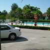 Low rent motel in northern Florida near Boca Raton which despite it's name (mouth of the rat) boasted magnificent luxury homes.