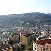 Lonely Planet says of Potenza in south central Italy that the best way to see it is quickly and by night. That way you'll avoid the sight of some of the most brutal housing blocks you are ever likely to see. These are those blocks.
