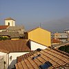 View across the rooftops of Benevento in central Italy.
