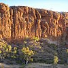 View from my doorway at Glen Helen west of Alice Springs