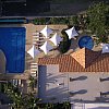 Poolside geometry on the Gold Coast, Australia