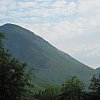 From our door at the Clacaigh Inn, the pass of Glencoe, Scotland