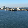 The harbour at Newcastle, NSW from the Crowne Plaza