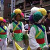 Yet another street festival and parade in Seoul.