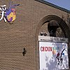 Seoul is full of interesting juxtapositions: the old and the new . . . and next to the Ahnkook Zen Centre is this, the Museum of Chicken Art. (The Owl Museum is nearby also, but that's another story)