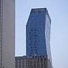 A bent building in central Seoul where some of the architecture can be challenging and beguiling.