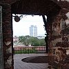 New Melaka as seen from the 16th century chapel built on the hill by a Portuguese sea captain.