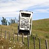 Party invitation in rural New Zealand. See Travel Stories.