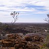 The road to Arkaroola in the southern Flinders Ranges, South Australia. Straight bits were 20 kms long. And there were a lot of straight bits. See Travels in Elsewhere.