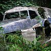 She's an old US military plane which was, for some reason, dragged to Kuranda in the mountains outside Cairns, Australia. They named her Geronimo.