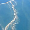 Algal currents at the Great Barrier Reef, Australia.