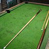 Pool table at the Williams Creek Hotel in Outback Australia