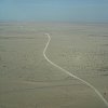 The road to . . . somewhere? In the Strzelecki Desert near the border between South Australia and Queensland.