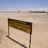 At the Mungarannie Hotel in the Sturt Stony Desert. The pub is by the Birdsville Track, a 520km dirt road through the desert. The pub gets 45,000 visitors a year because, according to the owner John,  "there's bugger all else around here".