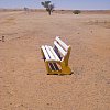 If you are in the middle of nowhere -- in this case near the William Creek Hotel in the Australian Outback -- you might as well make yourself comfortable. On the world's largest private property: a "farm" bigger than Belgium.