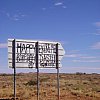 A greeting card in the desert about 180kms south of Alice Springs.