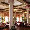 Inside the elegant Empress Hotel in Victoria, Vancouver Island.