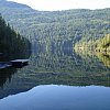 Just another boringly photogenic lake in British Columbia, Canada.