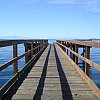 Pier on the Sunshine Coast, British Columbia, Canada