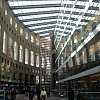 Interior/exterior of the exceptional public library in Vancouver, Canada. Designed by Israel-born, Montreal-raised, Boston-resident  Moshe Safdie, it resembles an unpeeling Colosseum. Safdie is a Louis Kahn apprentice . . . and a genius.