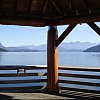 From the pier at Gibsons, another apostrophe-free town in town in British Columbia. They filmed the famous and long-running Canadian television series The Beachcombers here. Quaint, beautiful and quiet -- and only about 45 minutes from Vancouver.