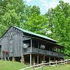 At Loretta Lynn's sprawling property in Hurricane Mills, Tennessee she built this replica of the home she grew up in at remote Butcher Holler, Kentucky. It's smaller than it looks.