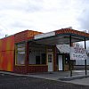 We missed the grand opening on Main Street in smalltown Dorris on the border of California and Oregon. Note the "Closed"