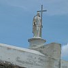 In St Louis Cemetery No 2, New Orleans, Louisiana where voodoo queen Marie Leveaux is buried. Well, one of them anyway.