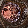 In Natchez, Mississippi some of the beautiful ante-bellum homes remain incomplete, interrupted when the war swept through the South. This is the interior of one whose owners never lived to see it completed.