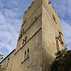 Chateau in Beynac-et-Cazenac which Richard the Lionheart once held, in the Dordogne Valley, France.