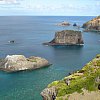 The rugged but beautiful coast of Norfolk Island, a remote rock in the Pacific.