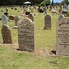 There are a lot of very dead and very young people in the cemetery on Norfolk Island. And a man who clocked out at 105.