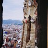 Barcelona from Gaudi's Sagrada Familia