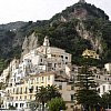 Beautiful Amalfi on the west coast of central Italy where the town has steps, not streets.