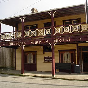 Ross, South Island of New Zealand: Home is where the hearth is